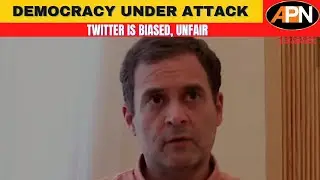 Rahul Gandhi: Twitter Is Biased, Democracy Under Attack - Congress Account Suspended
