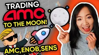 Trading $AMC Stock Dip Buy! $SENS $ENOB $AMC WallStreetBets Stocks Trading recap
