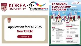 SK Global Scholarship 2025: How to Apply & Complete Guide for International Students
