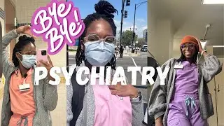 Days in the Life of a  Medical Student | Psychiatry Rotation