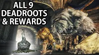 ELDEN RING - ALL 9 DEATHROOTS GIVEN TO GURRANQ & EACH REWARD SHOWCASE (DIALOGUE QUOTES)