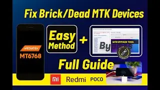 #How to Fix Hardbrick on Poco X6 Pro | Unbrick & Flash #Poco X6 Pro in BROM Mode
