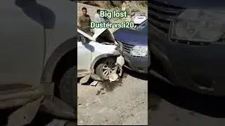 Big lost,Duster vs i20  #nature#viralvideo #viral#i20 #duster #trendingshorts #youtubeshorts