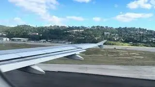 JetBlue FDNY livery takeoff from Sangster airport