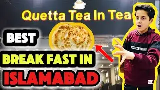 Exploring Islamabad's Famous I8 Markaz | Quetta Cafe Breakfast Experience | Hasnain World