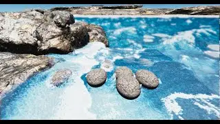 Oceanis URP 2024 Pro Water framework, first attempt to merge the full 3D fluid solution to the ocean