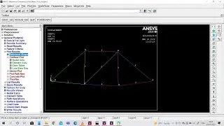 Truss Analysis using Ansys APDL || Nodal Displacements || Element Forces || ANSYS || By an IITian
