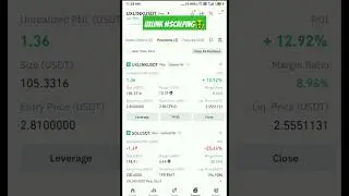Day 2 | Scalping 07 #crypto #trading #uxlink #profit #binance #shorts