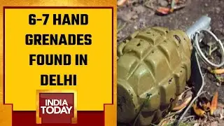 Hand Grenades Found In North Delhi, 1 Accused Detained By Delhi Police