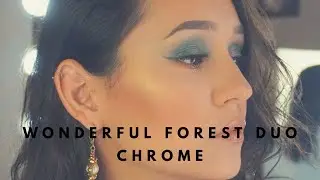 Adara Paris Wonderful Forest look azul duo crom&aacute;tico | Liz Guajardo MUA