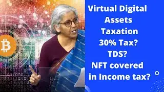 In Tamil/ (VDA) Virtual Digital Assets Taxation Outline