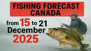 FISHING FORECAST for Canada from 15 to 21 December 2025: Drop Everything and Go Fishing!