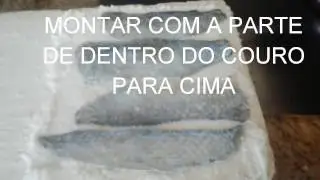 Como curtir couro de tilapia parte 2