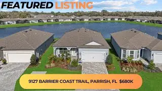 9127 Barrier Coast Trail Parrish FL - Del Webb at Bayview. Featured Listing