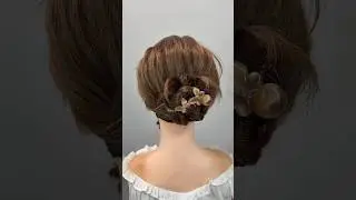 #SimpleUpdo #BraidedUpdo #EverydayBraidedHair #diyhairstyle #hairstyle #howtocutcurlyhair #hair #dj