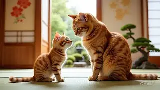 The Heartwarming Tale of Ginger: The Single Dad Cat 🐾🍱♨️
