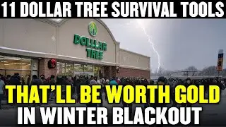 11 Dollar Tree Survival Tools That&rsquo;ll Be WORTH GOLD in Winter Blackout