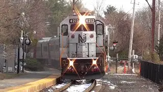 Rare NJ Transit GP40PH-2B on the Gladstone Branch Line