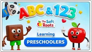 Preschool Learning activities for 3 year olds at home | Learn ABC Phonics Shapes Numbers Colors 🌈