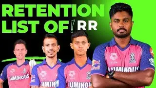 IPL 2025 : RR RETAINED PLAYERS LIST ! #ipl2025 #rr ! #retainedplayers #rajasthanroyals !#sanjusamson