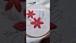 ✨ Little Christmas &ndash; Festive Embroidery Pattern #embroidery #christmas #craft #tutorial #diy #art