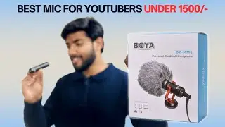 Boya BY MM1 | Best Mic For Youtubers Under 1500/-