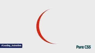How to Create a Looping Red Curve with Only CSS and HTML Code?