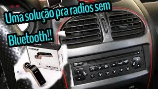 Pra voce que tem radio sem bluetooth essa é a soluçao!