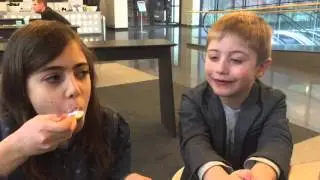 Matteo och Livia intar Quality Friends Hotel