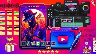 Unlock My Secret Editing Tools, Files & Folders for FREE: The Ultimate Pack for Video Creators