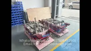 Tesla car door handle plastic injection mold #mold #mould #tools #car #auto #automotive #toolsmaker