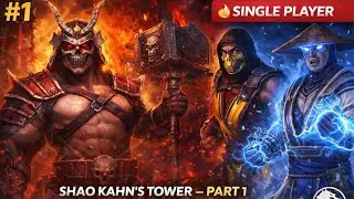 MORTAL KOMBAT – SHAO KAHN’S TOWER | SINGLE PLAYER MODE | PART 1