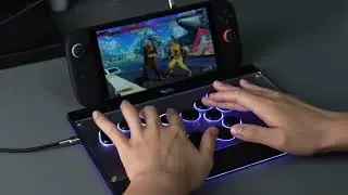 Haute42 Magnetic Stickless Arcade Controller Keyboard C16-S Hitbox