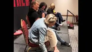 Friday the 13th panel with Debra Hayes, Warrington Gillette, Kimberly Beck & Taso Stavrakis