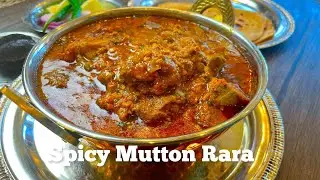 Mutton Rara|Quick and Spicy Mutton Rara Recipe Marathi Style|Mutton Gravy|Tastebuds by Anubhi