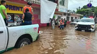 Tras intensa lluvia, activan Plan DN-III-E en SLP