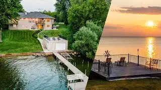 Calumet County, Wisconsin 1 Acre With Lake Front Home