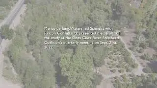 Santa Clara River Steelhead Coalition - Quarterly Meeting - Santa Paula Creek Water Quality Study