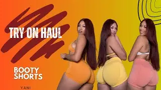 GYM BOOTY SHORTS TRY ON HAUL | NVGTN | PCHEEBUM | SHEIN | FITNESS FASHIONESS