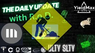 YieldMax ETFs MSTY, TSLY, CONY, PLTY, SMCY, HOOY, ULTY, SLTY LIVE review 10/13/25 + Options Update