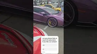 Bandman kevo lamborghini is in Houston at car meet, in a sick lamborghini ultimate.