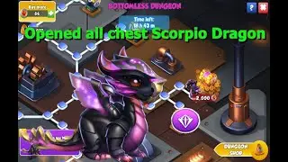 Opened all chest Scorpio Dragon-Dragon Mania legends | Origin of Light Element Ancient Event | DML