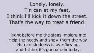 I think it's going to Rain Today - Karaoke