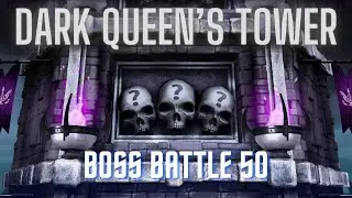 MK Mobile Dark Queen's Tower Boss Battle 50