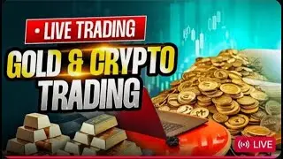 Gold Crypto Live 22 Jan #crypto   #trading #btc #gold #xauusd  DesiTraderzz