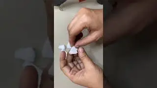Carry Bag Reuse Ideas / Flower Making With Carry Bag / DIY / Best Out Of Waste #shorts