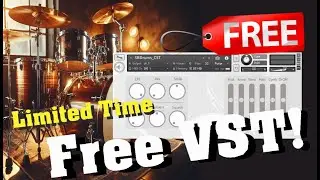 【Limited Time Free!】GREAT! Punchy Acoustic Drum Library! SRDrums, Blanketfort Audio