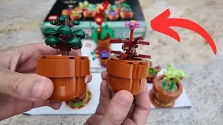 Perfect Gift for Flower Enthusiasts, LEGO Tiny Plants Set Overview