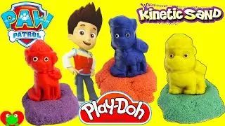 Paw Patrol Adventure Bay Beach Kinetic Sand Playset with Play Doh
