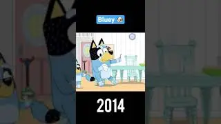 Evolution of Bluey￼ #Evolution #shorts | @LandisPeele2010